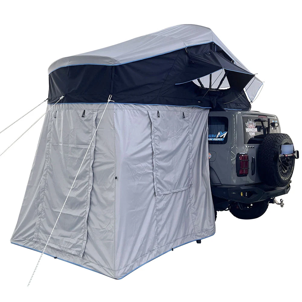Camper large soft shell roof tent 4 people new 4x4 all-weather heavy-duty roof tent