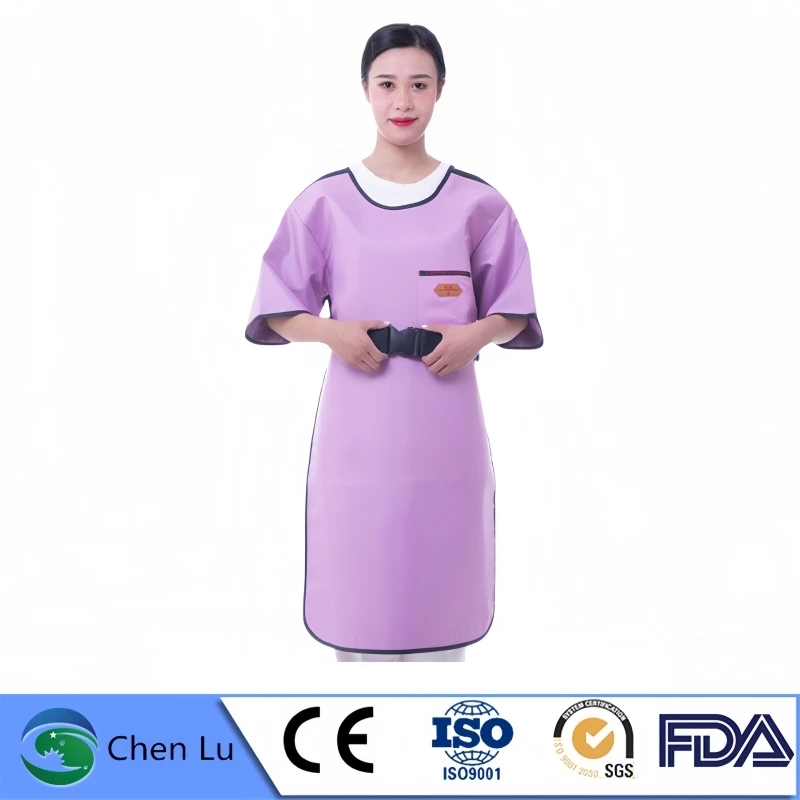 Manteau de protection contre les rayons X gamma, 0.35/0.5mmpb, manches longues, usines radioactives, protection radiologique, vêtements en plomb