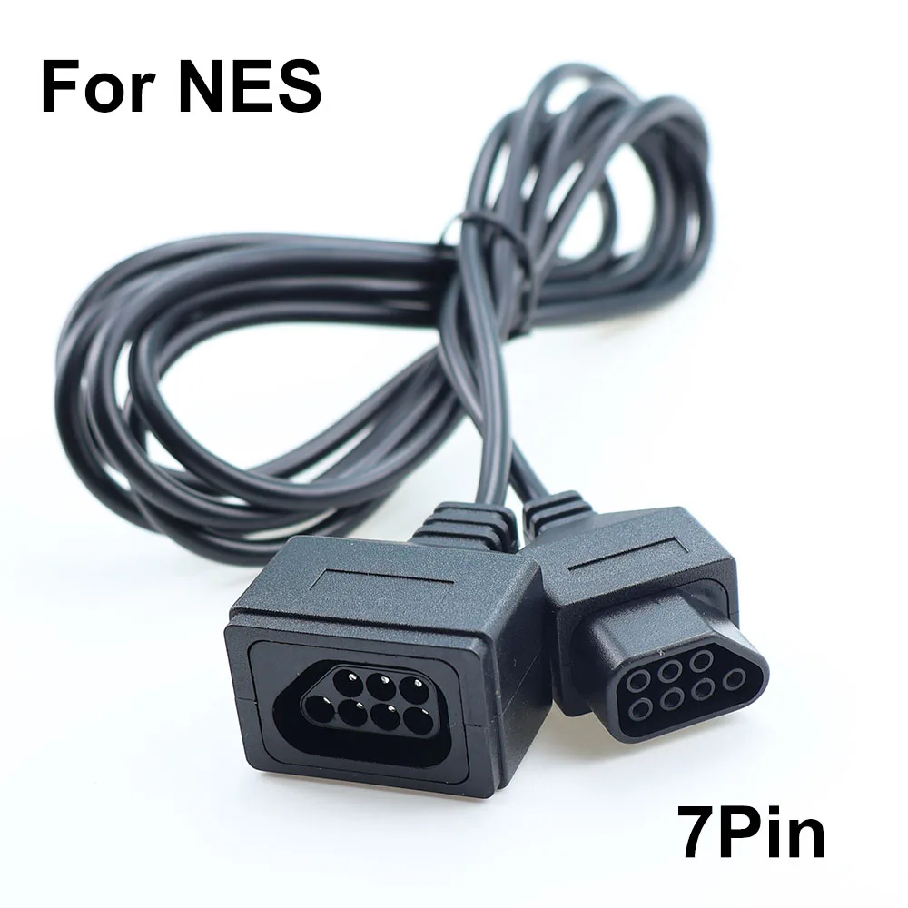 Yaru Store 1 piece For NES Controller Joystick Game Console New 6ft Controller Extension Cable Cord Accessories