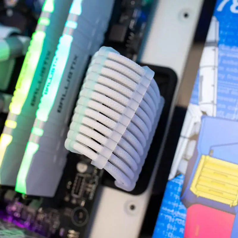 1 Set Cable Comb Motherboard Cable Comb Computer Wire Management Clamp PC Power Wires Clip Organizer Dresser