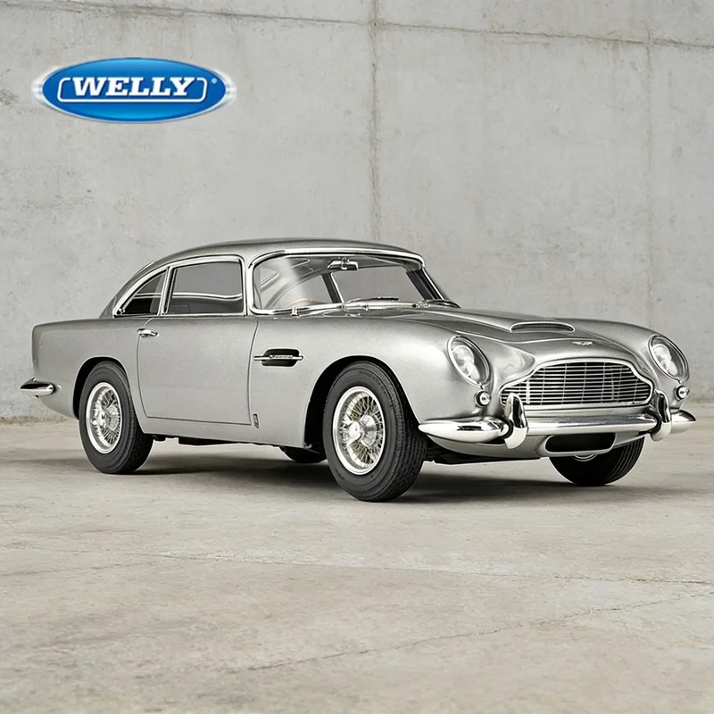 

WELLY 1:24 Aston Martin DB5 модель спортивного автомобиля из сплава, литая под давлением металлическая классическая ретро гоночная машина, модель автомобиля, имитация детской игрушки в подарок