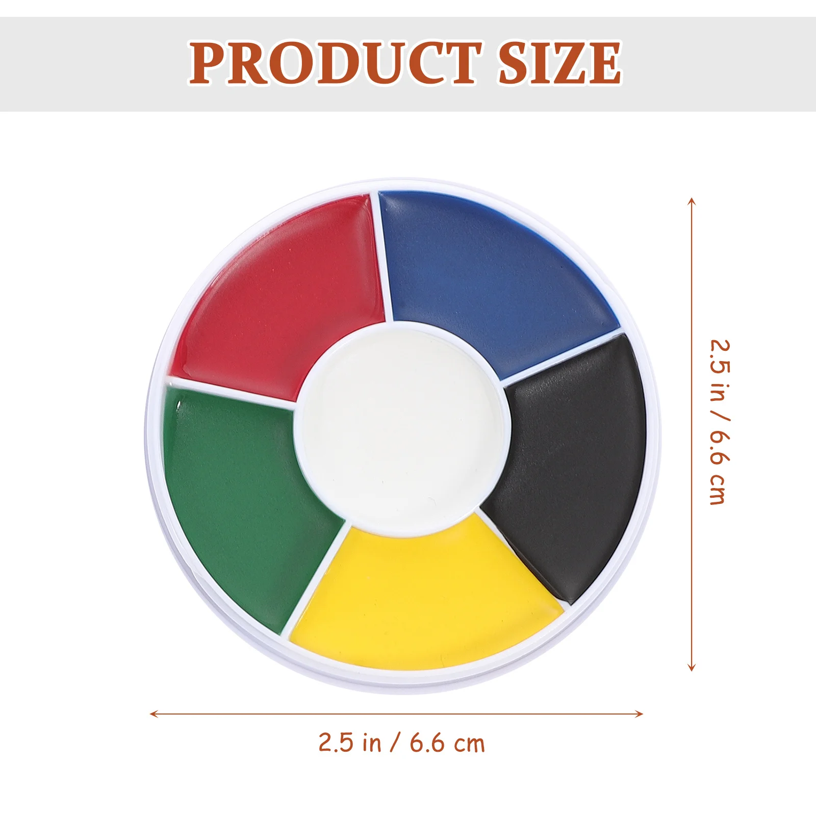 2-teiliges professionelles Halloween-Gesichtsbemalungsset mit realistischem Wundeffekt, Körperkunstpigment, schnell trocknende, nicht reizende Formel