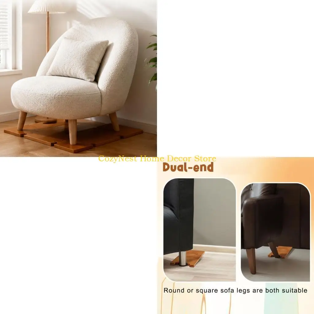 92MF Positioning Set for Sofa Wall Distance in Living Room Use