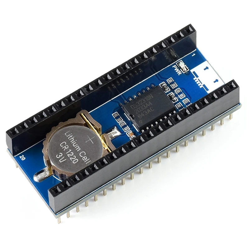 Pico RTC Clock Expansion Board Module For Raspberry Pi Pico, Onboard DS3231 Chip