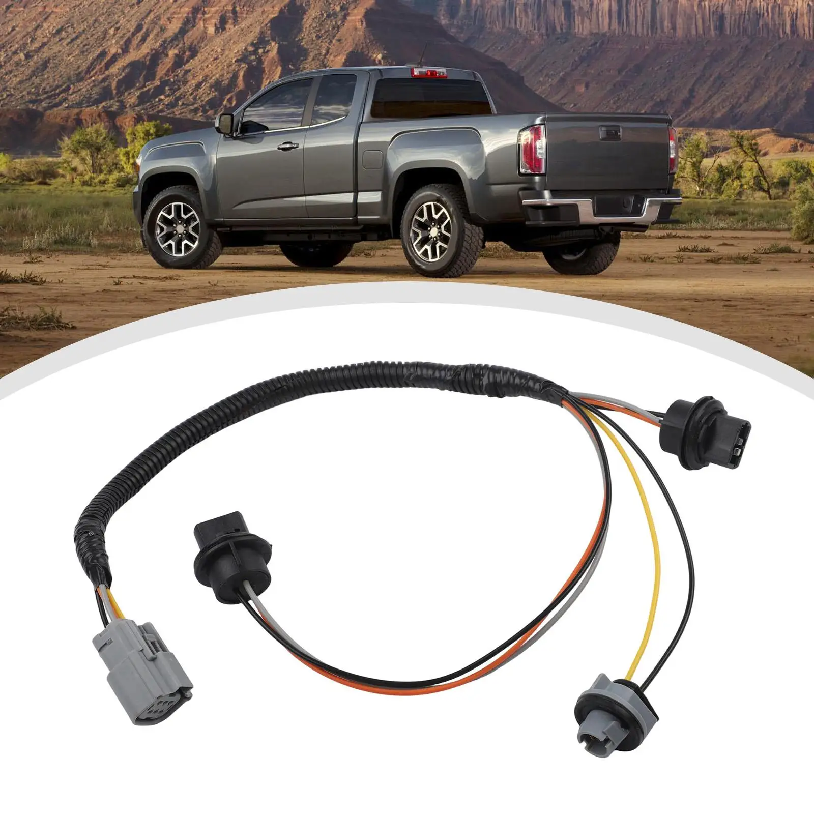 

For Chevrolet For Colorado 2015 to 2022 Tail Light Wiring Harness 23126521 Replacement Part Compatible with OE