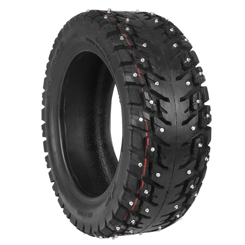 AU05 -Ulip90/65-6.5 Snow Off-Road Vacuum Tire With Anti-Slip Spikes Electric Scooter Thick Tire