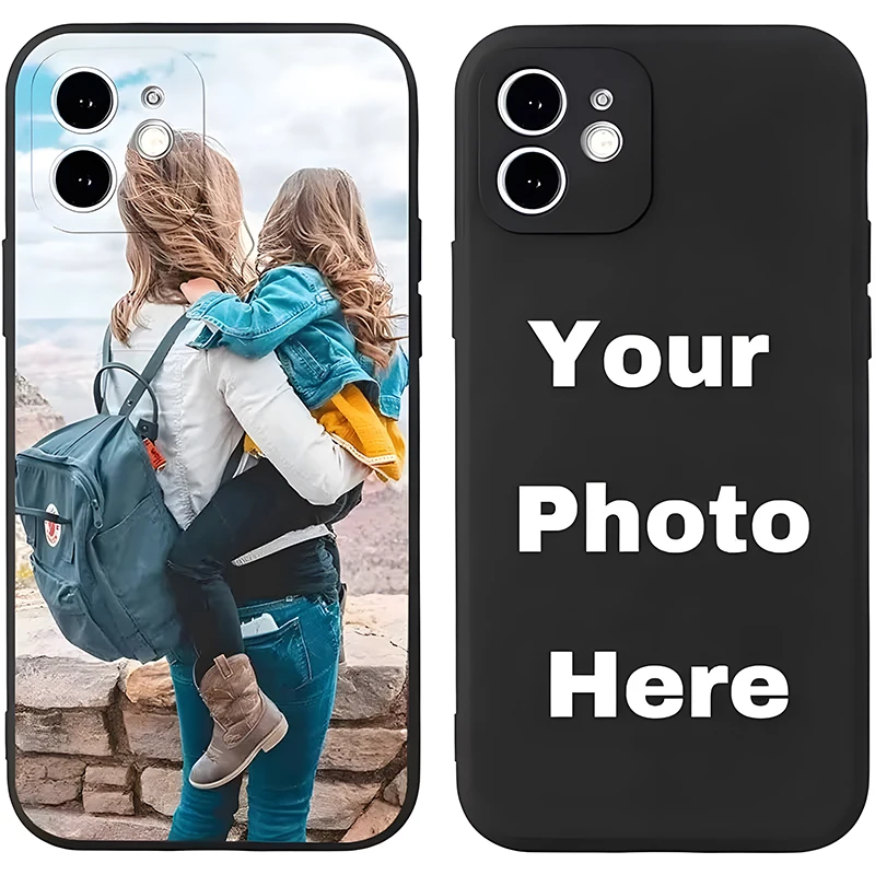 For iPhone 17 16 16E 15 14 13 12 11 Pro Max Air Mini SE 2020 2022 X XS XR 6 7 8 Plus DIY Custom Pet Photo Shockproof Soft Case view 2