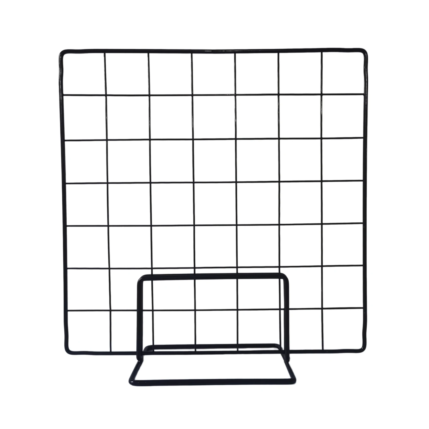 Grid Display Stand Wire Display Racks Wall Grid Photo Display Panel Display Stand Tabletop Wall Photo Shelf Wire Memo Board