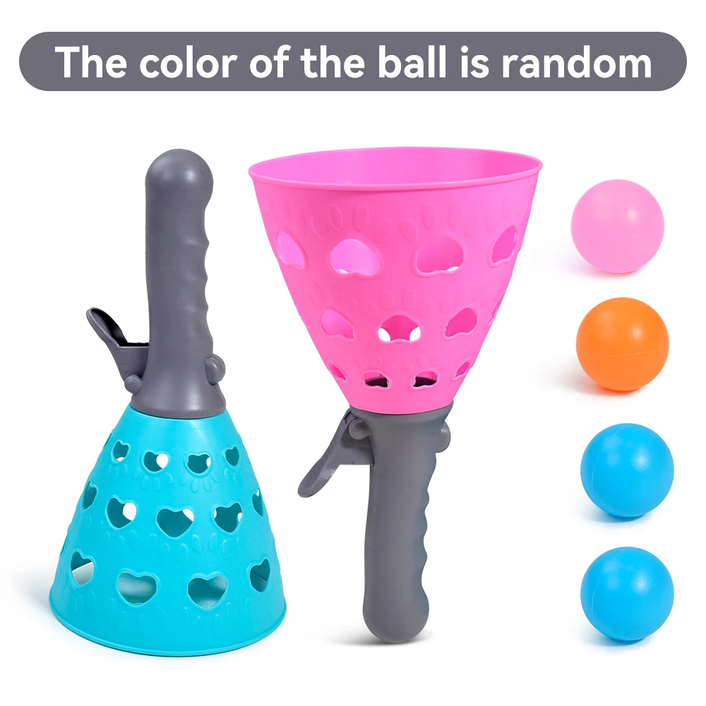 Outdoor Indoor Pass-Catch Ball Game for Kid Catching Ball Family Games Toy for Summer Beach Interaction Party Outdoor Activities