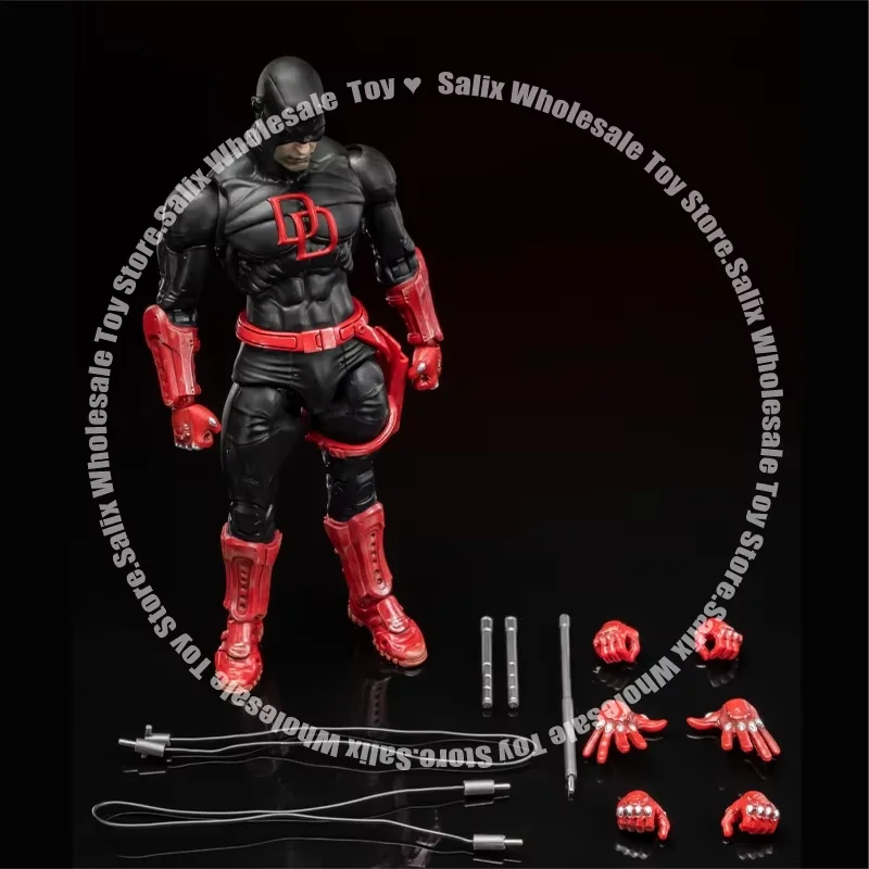 New FLEFTOYS MURDOCK Daredevil Action Figure Billy Club 18cm