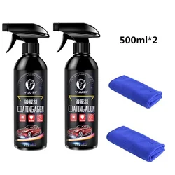 Ceramic Car Coating 500ML 9H Nano Liquid Glass Plated Crystal Hydrophobic Waterproof Polishing Paint Hardness Car Polish Wax