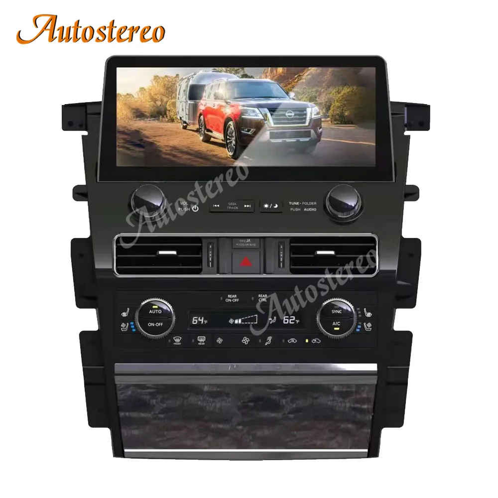 1920*720 HD 12.3 For NISSAN Patrol Y62 2010-2021 Android10 64GB Car GPS Navigation Auto Radio Head Unit Multimedia Player Stereo