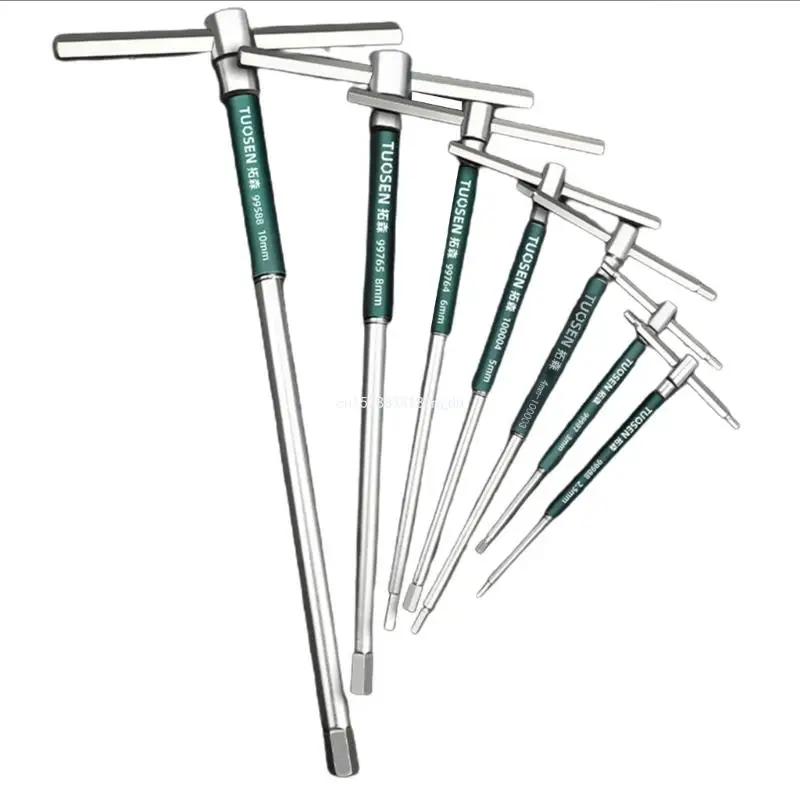 Chave sextavada torx, chave interna 2.5/3/4/5/6/8/10mm, chave sextavada forma t, dropship