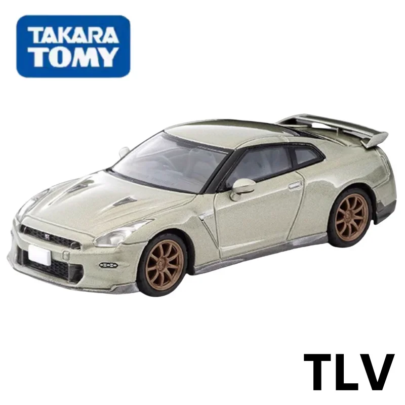 

Модель автомобиля TOMYTEC TLV 1:64 N316a NISSAN GTR Millennium из Нефритового сплава, литье под давлением, коллекционная декоративная игрушка для мальчиков