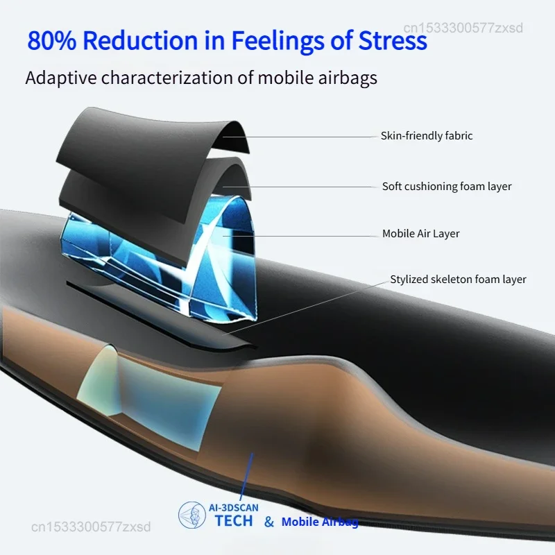 2025 جديد دريملايت 4S قناع عين النوم ثلاثية الأبعاد مجسمة للرجال النساء الكبار النوم المعونة كتلة أقنعة العين الخفيفة Slaapmasker #2