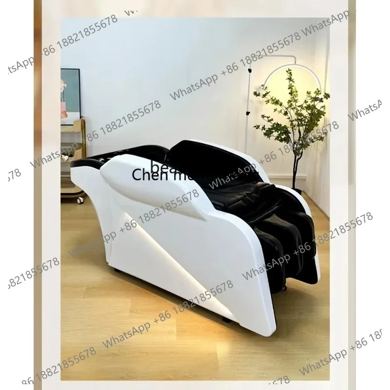 

Electric Fumigation Massage Thai Head Therapy Shampoo Chair for Hair Salon Bed Water Circulation Massage Couch 26