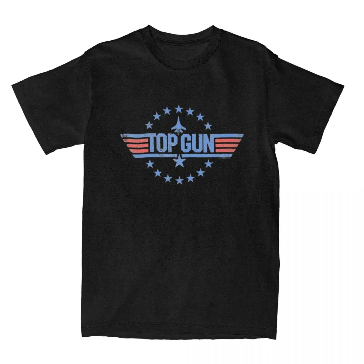 Men Women's Action Movie Top Gun Blue Red Movie Stars Graphic Shirts Merchandise Casual Cotton T Shirts Tee Clothing Gift Idea