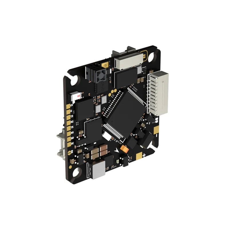 ABJF-Borg 2 RX AIO التحكم في الطيران F722 ELRS استقبال مدمج BL32 32Bit ESC 2-4S Lipo لطائرة RC FPV حرة بدون طيار