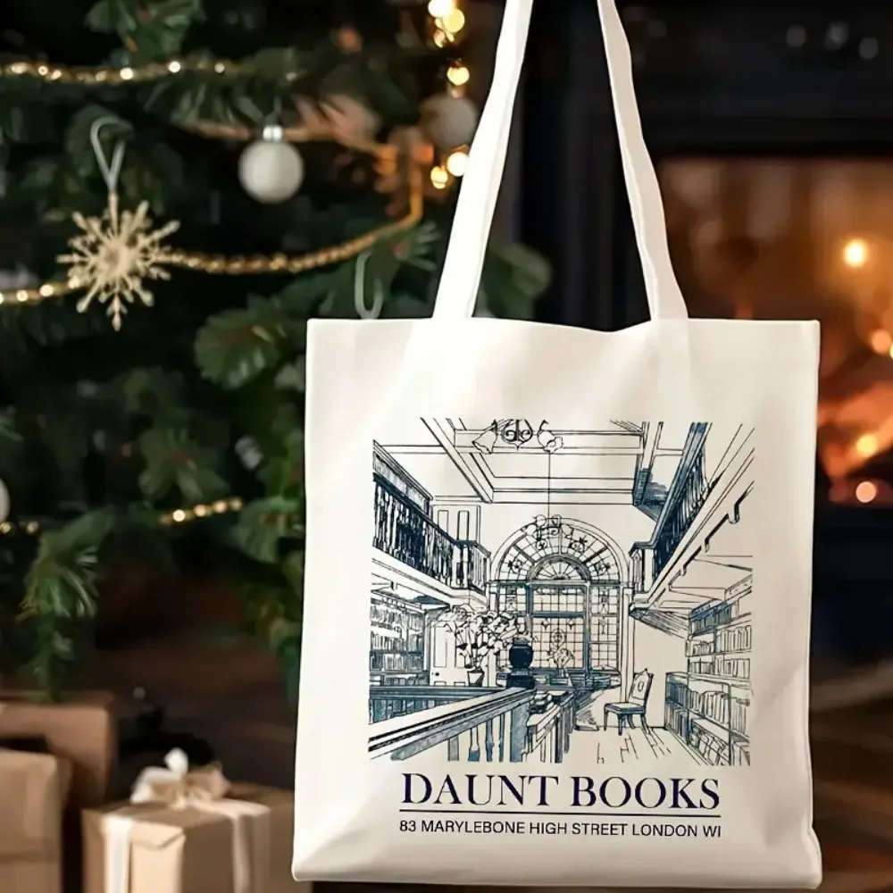 

Women's Large Capacity Tote Bag - Durable Shoulder Bag for Commuting, School, Travel, Shopping - Book Lover Gift