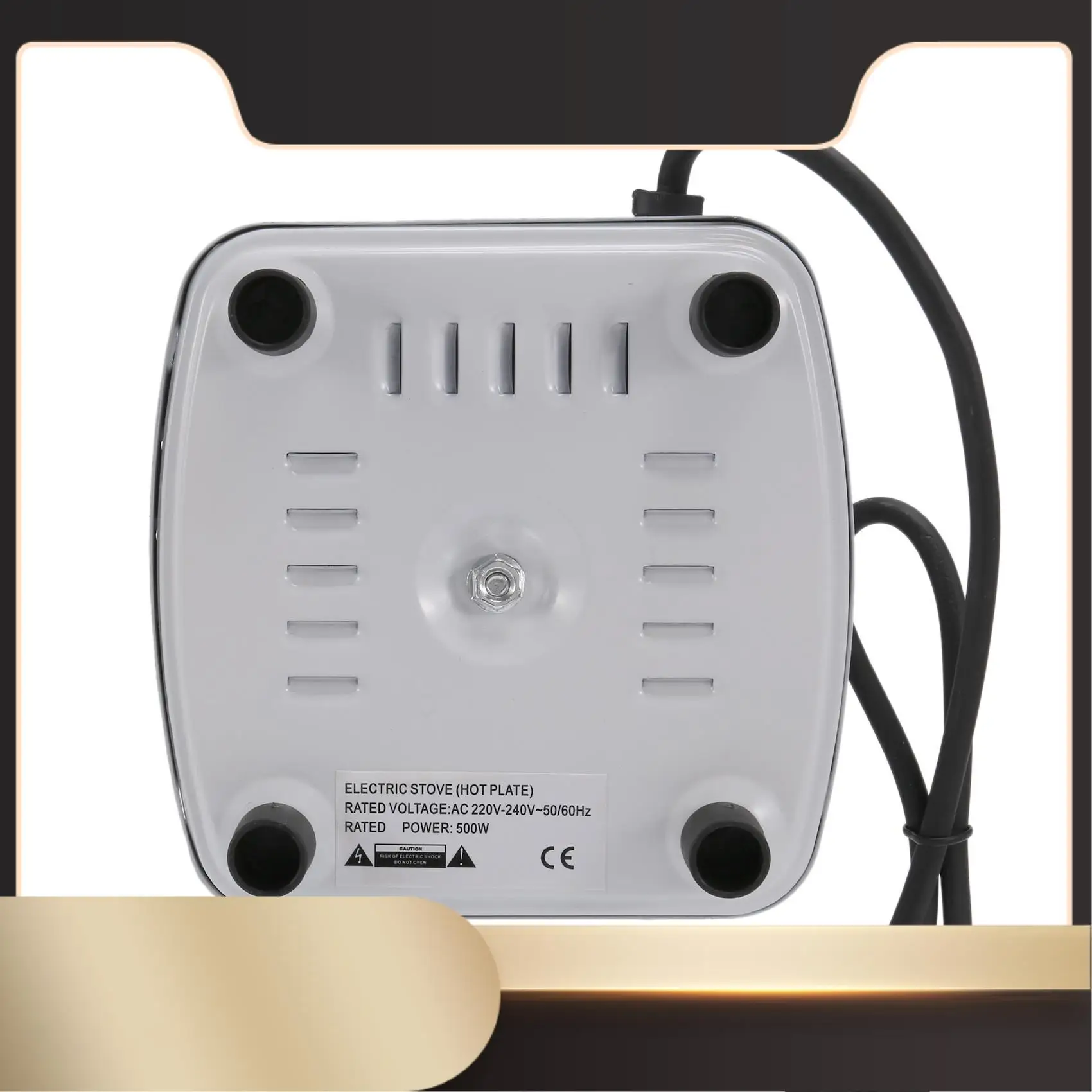 

220 В 500 Вт горелка электрическая плита горячая плита домашняя кухонная плита кофе нагреватель конфорка вилка европейского стандарта-N36R