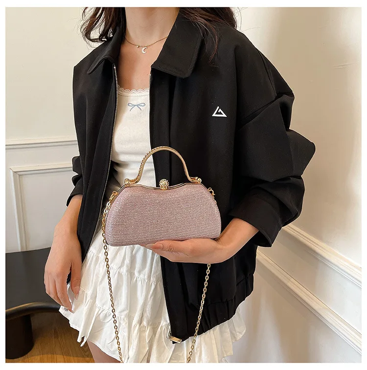 

Elegant Women Evening Handbag Shiny Fashionable Lightweight Purses for Dinner Party Wedding High Quality Envelope Clutch Bags