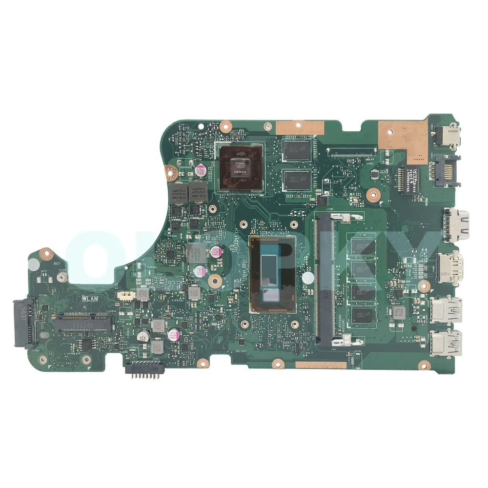 Imagem -05 - Placa-mãe Portátil para Asus Rev:2.0 3.0 3.1 3.3 3.6 para Asus X555ln X555lp X555lb X555lj X555lf i3 i5 i7 Cpu 4g-ram Ddr3