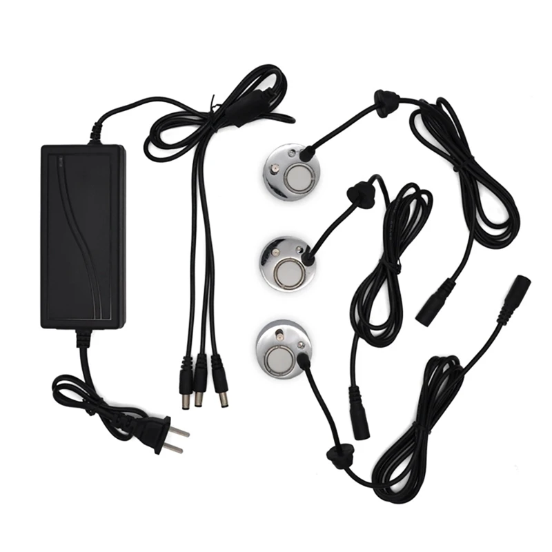 

Mist Maker Fogger Water Fountain Pond Fog Machine Atomizer Ultrasonic Air Humidifier With 3Pcs Atomizing Heads US Plug