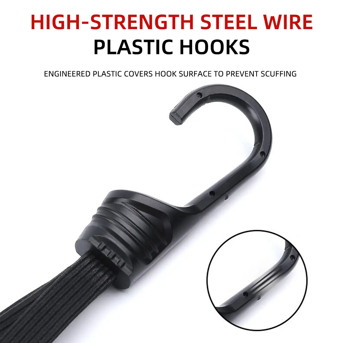 Y-Type Motorcycle Helmet Bungee Cord Adjustable Elastic Luggage Strap With Hook 60cm For Motorbike Bike Cargo Fixed Rope