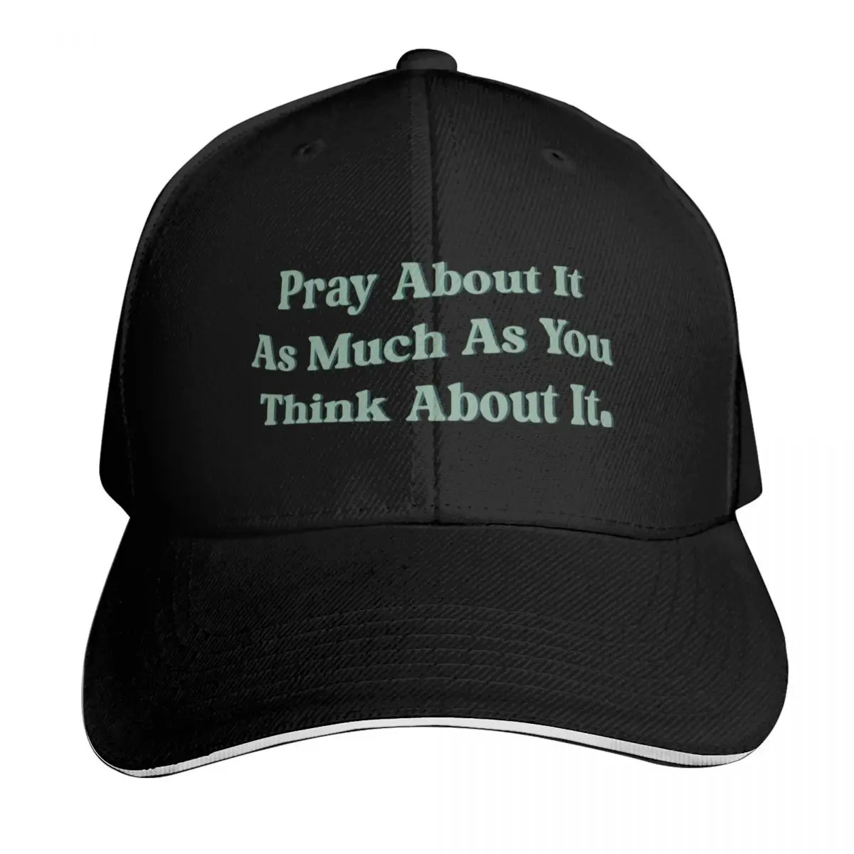 Pray About It Baseball Cap Low Profile Unstructured Unisex for Men Women Outdoor Golf Running Hiking