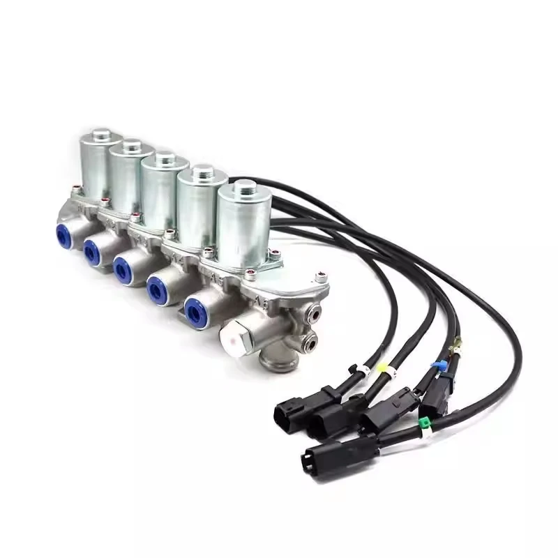 

20Y-60-41621 5-клапанный электромагнитный блок управления для экскаваторов Komatsu PC200-8, PC220-8, PC270-8