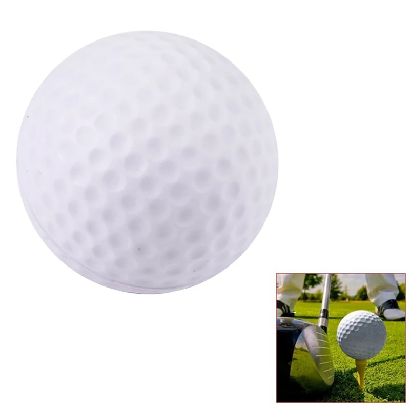 1pcs PU Foam Sponge Golf Balls New White Golf Ball PU Ball Sponge Ball PU Ball PU Ball Practice Toy Foam Indoor Ball PU Ball