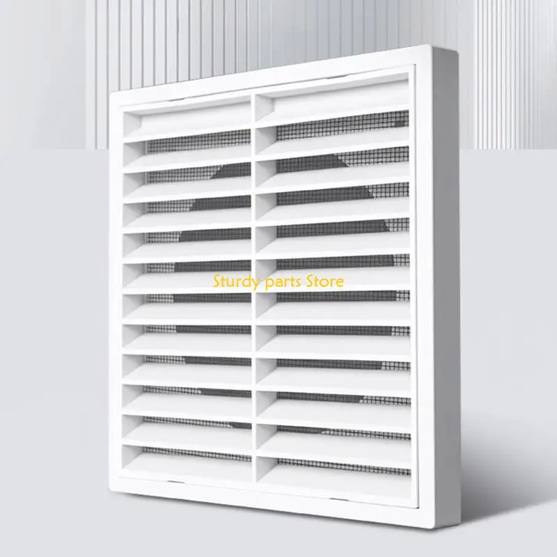 97QC Saída ar Vent Grelha Grelha Tampa Quadrada Ventilação Secador Tampa Durável