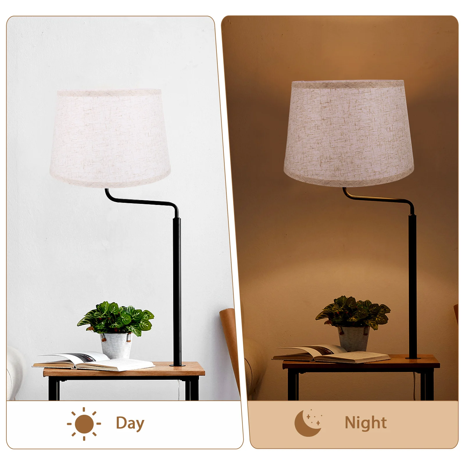 

Sturdy Fabric Drum Lampshade For Table Floor Wall Lamps Household Light Cover Replacement Cloth Lamp Shade Easy Installation