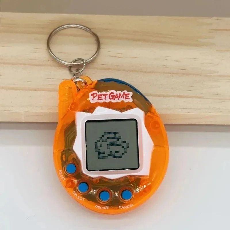 Mini máquina de juego electrónica portátil, conejo Virtual, mascota, llavero de desarrollo, juguete de dibujos animados, Halloween, regalo de Navidad, regalo de carnaval