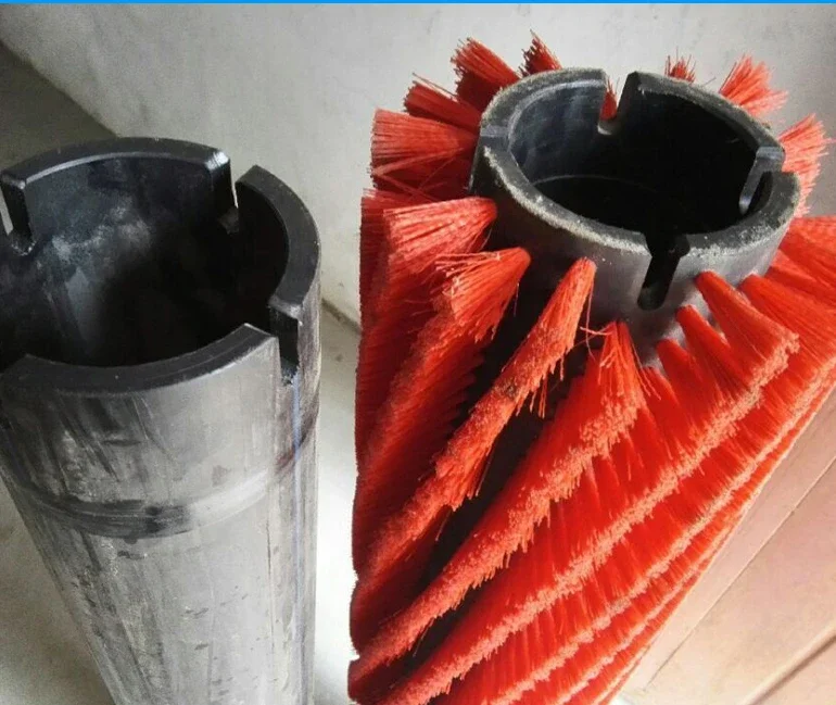 Nylon Wire Cleaning Brush Roller Polishing Dust Removal Special-Shaped Brush