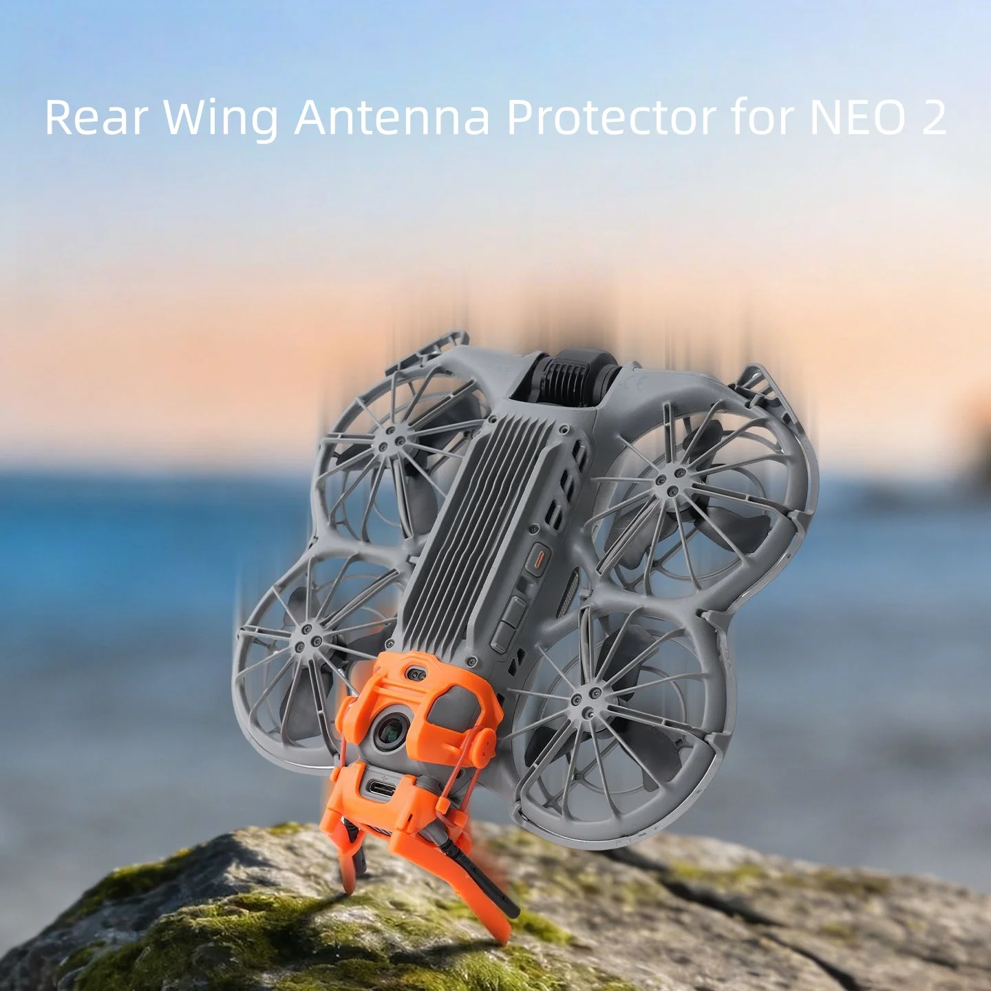 

Protective cover designed specifically for DJI NEO2 module transmitter to prevent impacts, scratches, and collisions