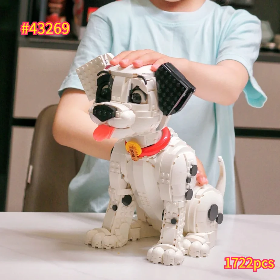 

New Puppy Model Building Blocks Sets Compatible With Legoed 43269 Particles Suitable For Birthday Gifts