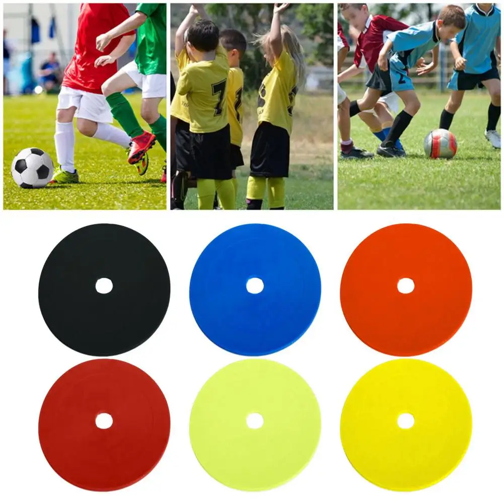 

Football Training Mark Plate Non-slip Training Vibrant Color Soccer Training Obstacle Round Disc Football Sports