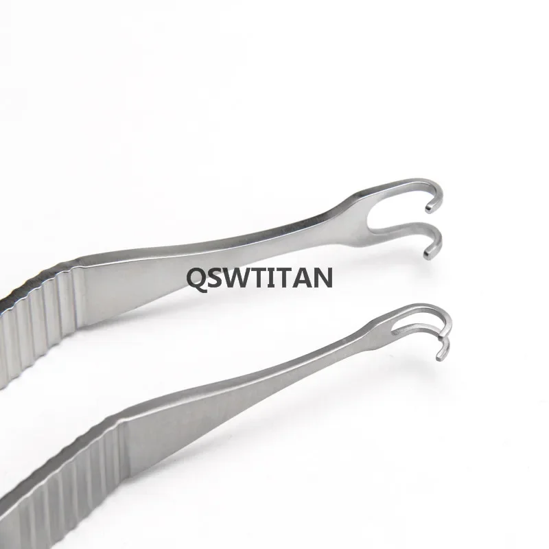 Double-headed Pull Hook Nose Shaping Angle Hooks 5mm/10mm Nasal Cavity Pull Hook Double Claw Pull Hooks