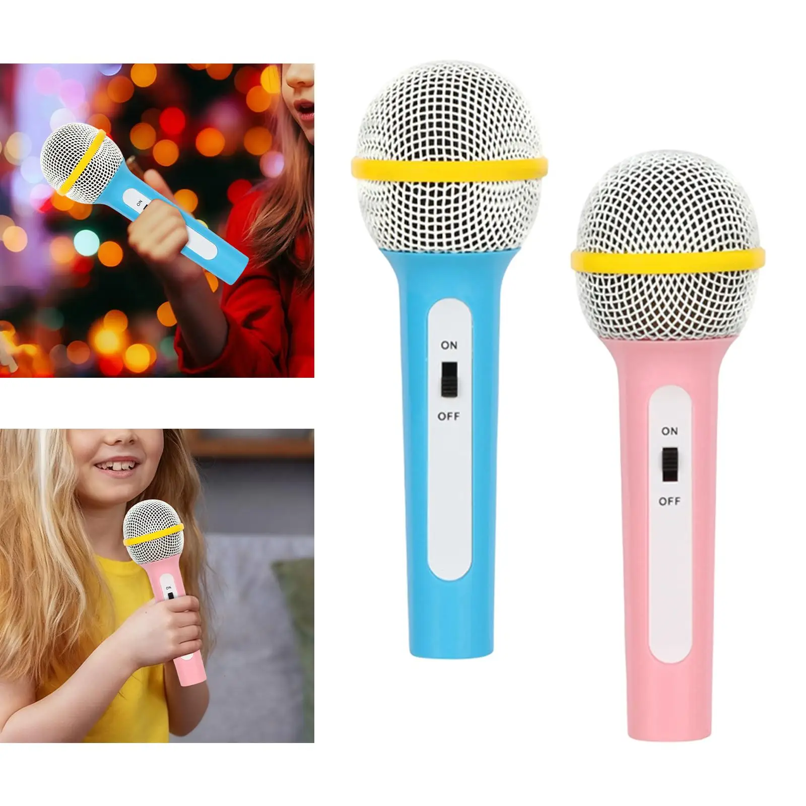 لعبة ميكروفون مزيفة هدايا محاكاة نموذج عرض النشاط تسجيل للموسيقى