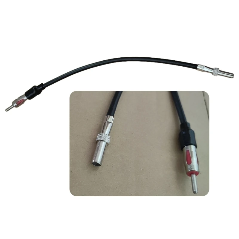 Car Radio Antenna Adapter Audios Converter To DIN Connector Wire Car Stereo FM Antenna Adapter for Car Stereo Head