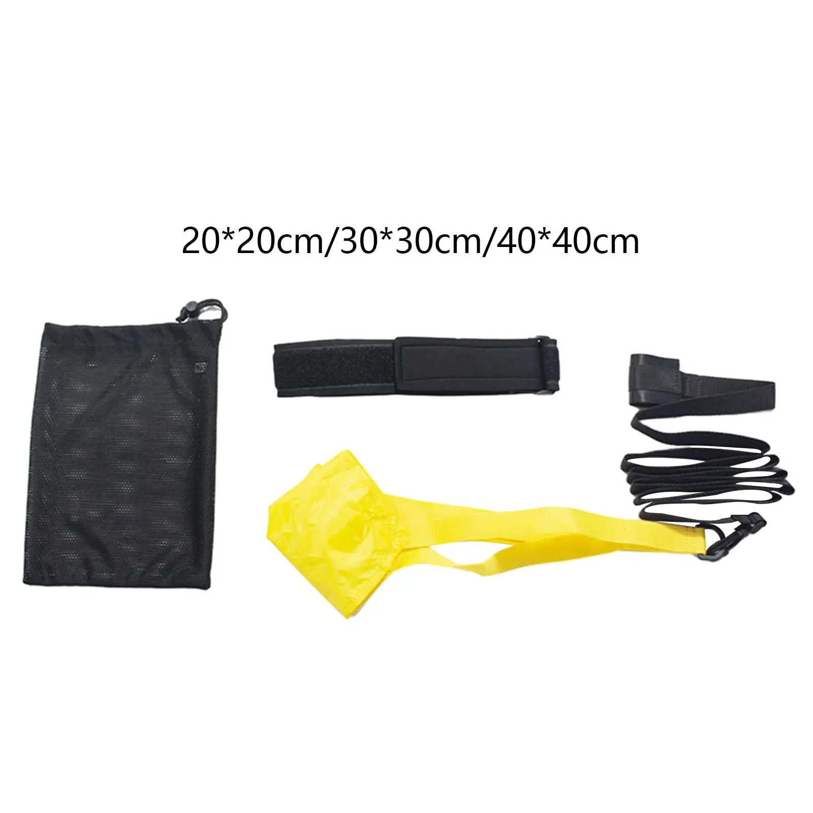 Swim Parachute Swimming Resistance Belt Practical Speed Training Equipment