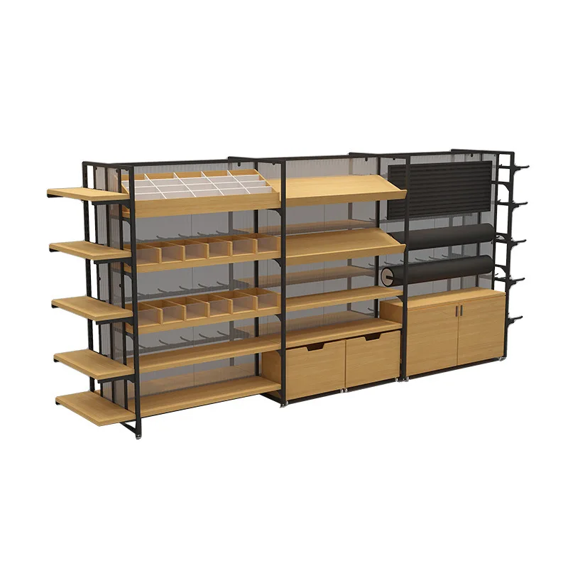 Doppelseitige Nakajima Vitrine Schmuck Boutique Merchandise Sammlung Shop Briefpapier Tierhandlung Spielzeugladen Regal Display Rack