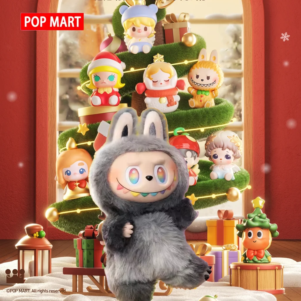 

LABUBU 3.0 THE MONSTERS Big in Energy Guess Bag POP MART Виниловая плюшевая фигурка Зачарованная слепая коробка в подарок