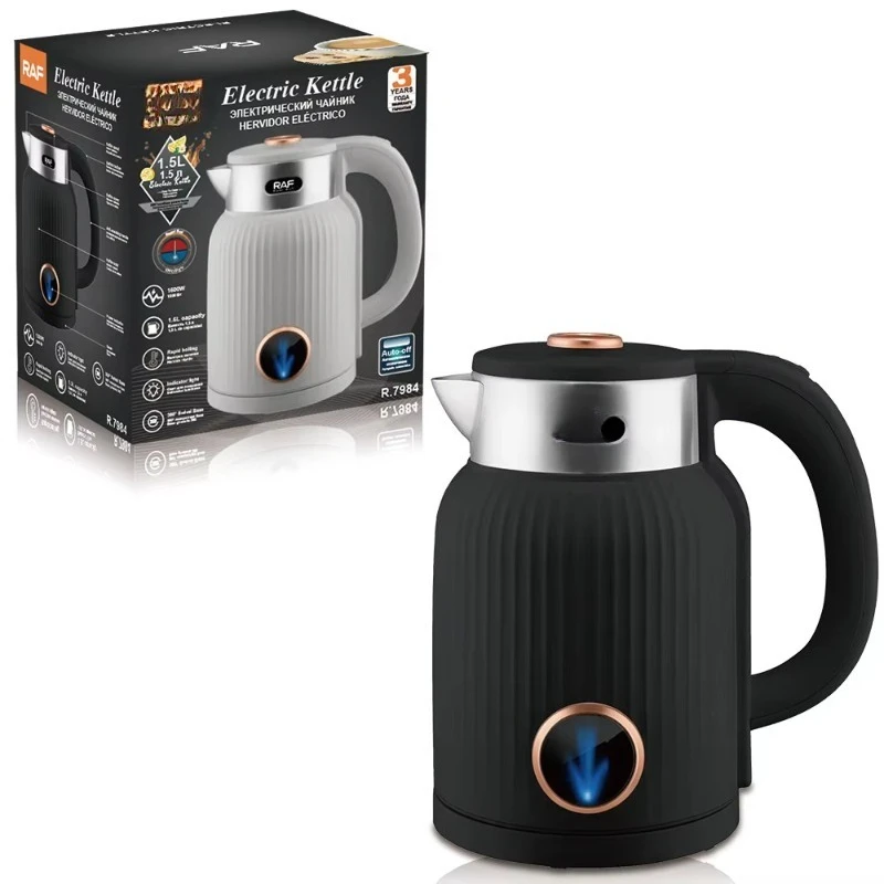 Stainless steel electric kettle quickly boils high-quality water heater automatically shuts down household