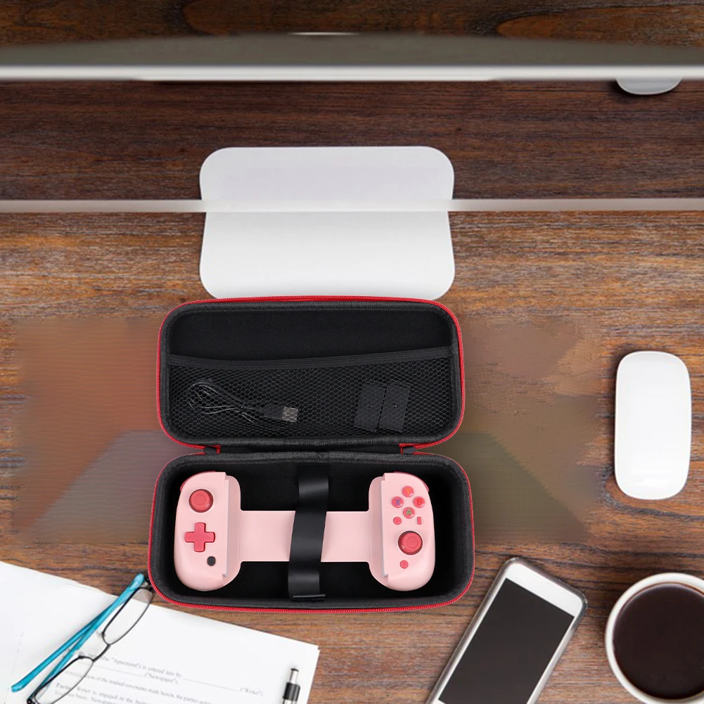 Estojo de transporte portátil à prova d'água, portátil, para viagem, resistente a arranhões, capa protetora para console de jogos d8/d8ro/d10/d11