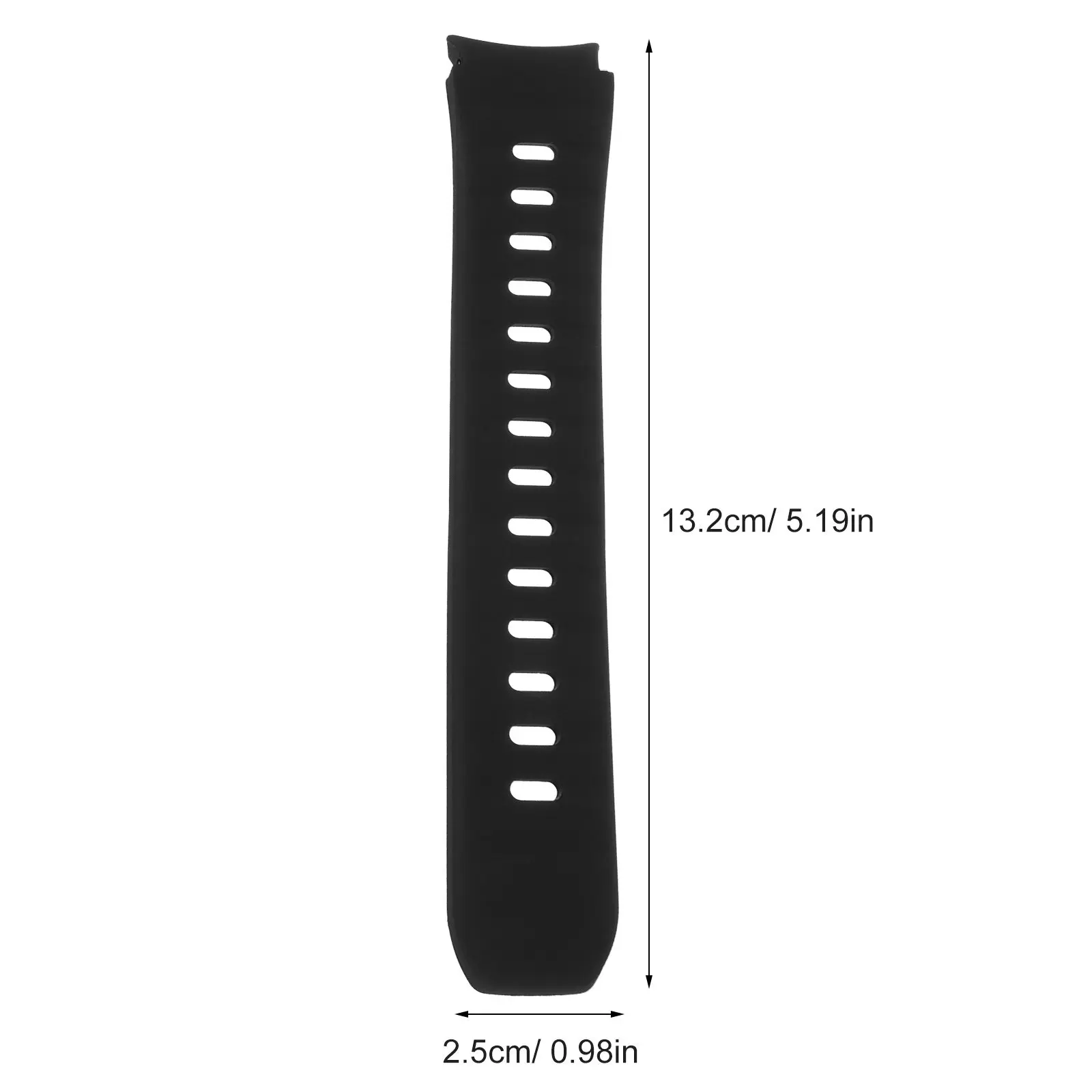 1Set Premium Silicone Watch Strap Replacement Soft Flexible Easy Install Adjustable Fit for Apple Watch 4 5 6 Pro
