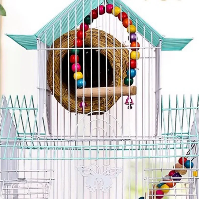 

Breeding Canaries Outdoor Bird Cage Trap Quail Pet Nest Lovebird Hut Bird Cage Parakeet Nest Jaulas Para Pajaros Cage Decoration