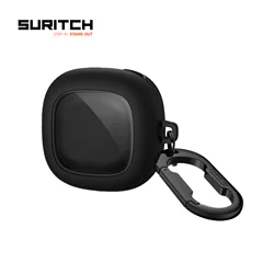 360Full Body Glossy Smooth Earphone Protective Case for Samsung Galaxy Buds 2 Pro/Galaxy Buds Live Shockproof Case with Keychain