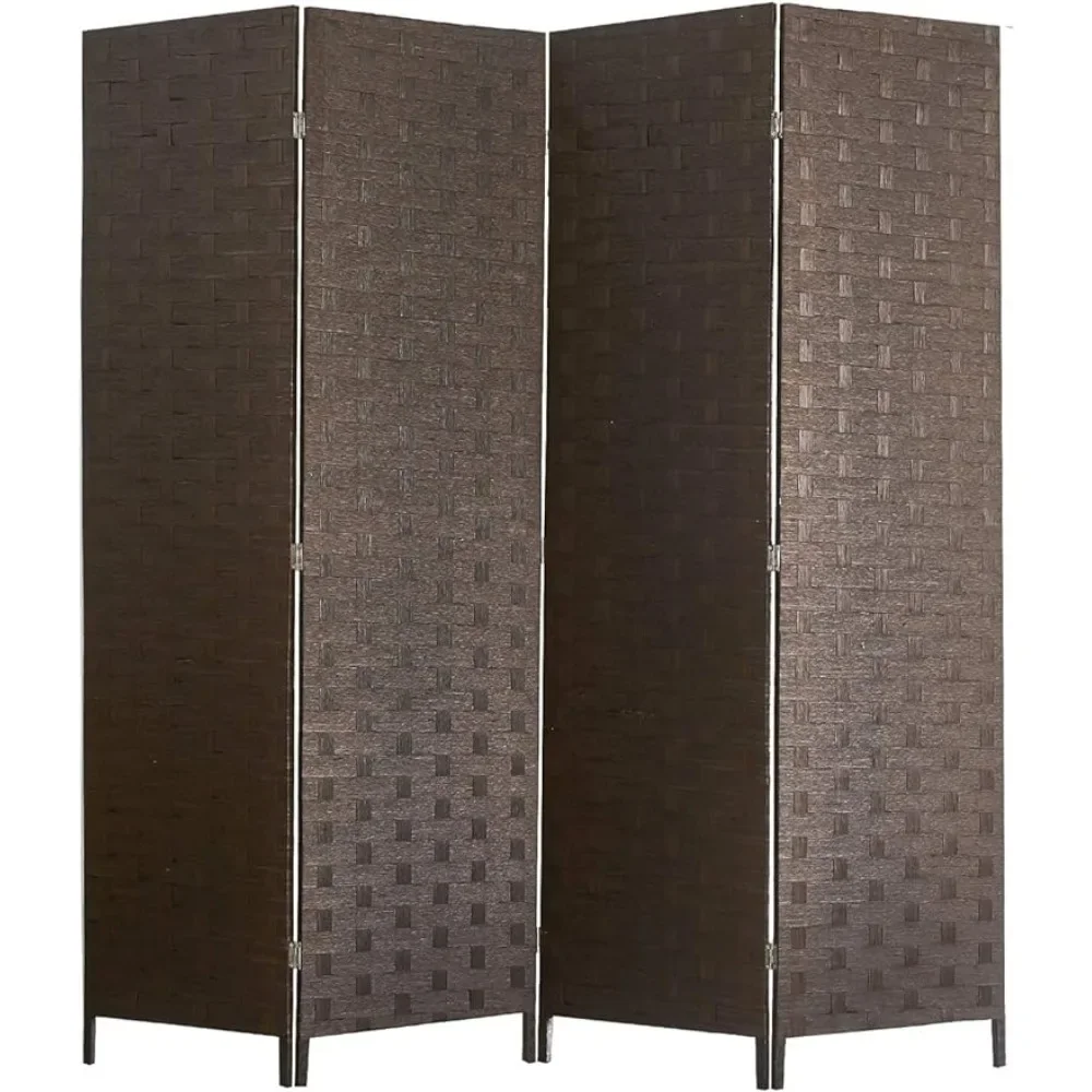 Screens and Room Dividers Dark Room Partitions and Dividers Freestanding Screen Portable Partition Folding Wide Wall Partition